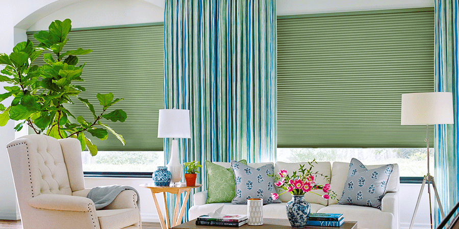 Layered Window Treatments