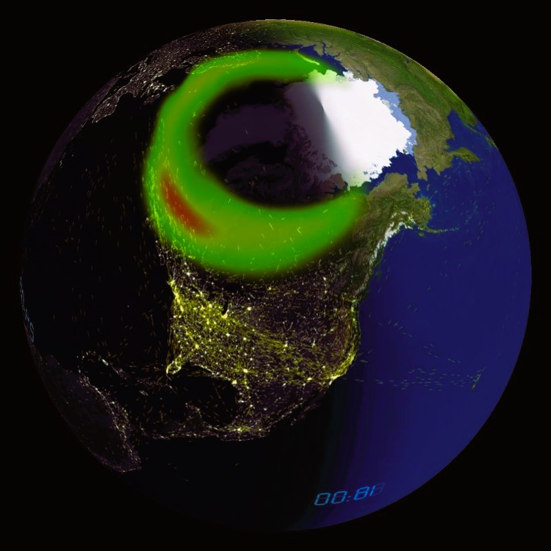 Entrance Points: Auroral Ovals